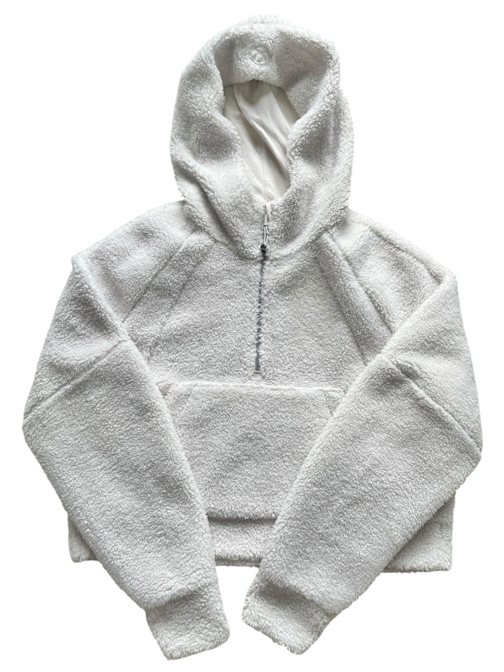 Lululemon Scuba Oversized Half-Zip Fleece Hoodie Sherpa Women’s M/L EUC 148$
